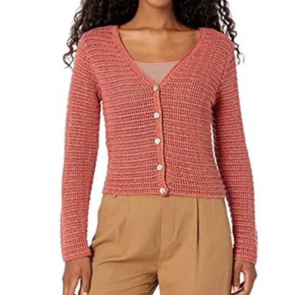 ! NWT. Vince Womens Marled Cardigan